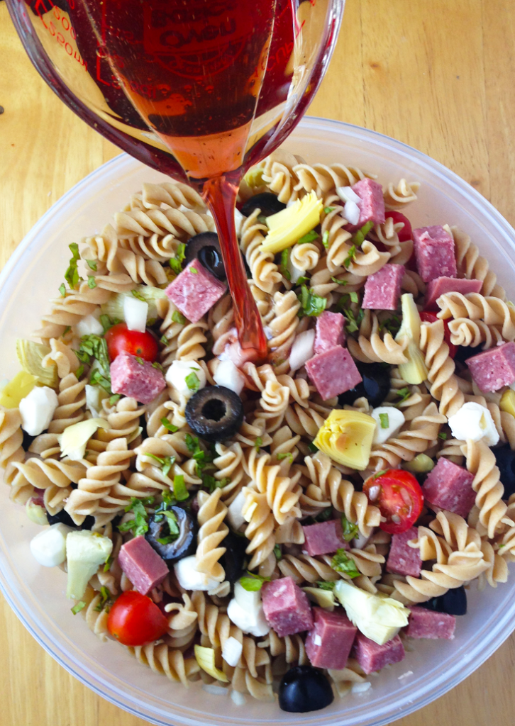 Whole Grain Italian Pasta Salad The Small Town Foodie