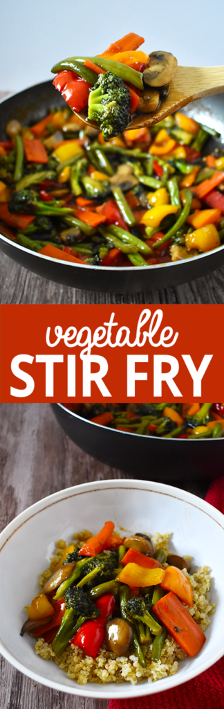 Vegetable Stir Fry - The Small Town Foodie